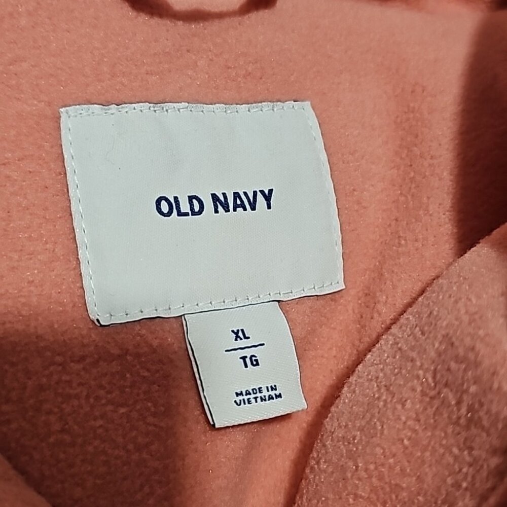 Old Navy XL pink zip up puffer coat - Picture 6 of 7